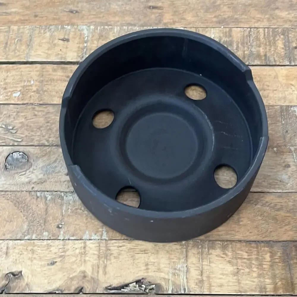 Vintage Dansk Denmark Flamestone Beehive Casserole Warmer Matte Brown 7.3